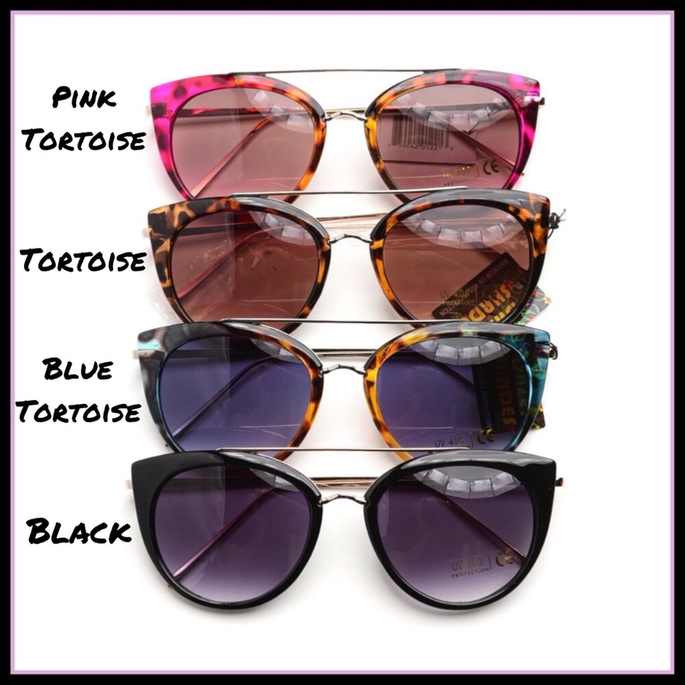 💥Oversized CATEYE Sunglasses Colors - Picture 2 of 3